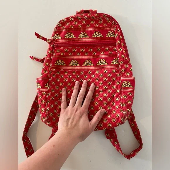 Quilted Cotton Backpack - Picture 7 of 7